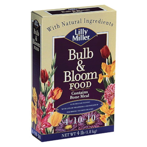 Lilly Miller 100099089 Bulb and Bloom Food, 4 lb