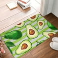 thumbnail image 5 of Fotbe Extra Durable Door Mat - Dirt Trapping Outdoor Welcome Mats - Non-Slip Outdoor Door Mats - Low Profile Front Door Mat - Indoor (16" x 24", Avocado Green Striped ), 5 of 9