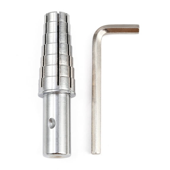 1set 45# Steel Ring Stretcher Finger Wedding Band Resizer Tool Jewelry Sizing Tool Stainless Steel color 8.9~9.6x1.25~3.2x0.65cm