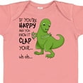 thumbnail image 4 of Inktastic T-Rex Can't Clap Boys or Girls Baby Bodysuit, 4 of 5