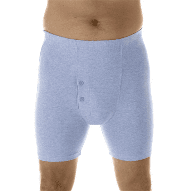 Wearever Men's Incontinence Underwear Washable Bladder Control Boxer ...