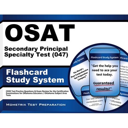 Osat Secondary Principal Specialty Test 047 Flashcard