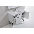 thumbnail image 3 of Kubebath Bosco 48" Modern Bathroom Vanity w/ Quartz Countertop and Matching Mirror, 3 of 6