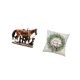 thumbnail image 5 of Figura de caballo,Figura coleccionable de caballo en miniatura,Adorno de caballo de resina,estatua de animal,decoración para el hogar,Funda de almohada,Funda de almohada navideña 2023 de, 5 of 8