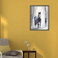 thumbnail image 2 of (LP927) Resina Diamante Serie Animal Caballo Blanco Diamante 30*40CM, 2 of 9