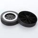 thumbnail image 3 of 2 piezas de ruedas para parrilla, pieza de repuesto, rueda Universal práctica a prueba de arena, neumáticos para camiones de mano para Patio, cocina, la mayoría de accesorios para parrilla, 3 of 5