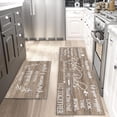 thumbnail image 2 of Farmhouse Kitchen Rug Sets of 2 Piece Non Slip Kitchen Rugs and Mats Washable Kitchen Mats for Kitchen Floor Mat Carpet Runner Rugs for Hallway Laundry Decor 17"x30"+17"x47", 2 of 6