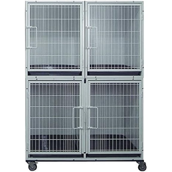 Powdercoated 3 or 4 Unit Cage Bank Kit
