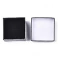 thumbnail image 5 of 24pcs Cardboard Ring boxes with Bowknot Ribbon Outside and Black Sponge Inside Square Mixed color 5~5.3x5~5.3x3.8~4cm, 5 of 6