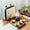 A, variant on Creative Outdoor Ceramic Travel Tea Set Portable One Pot Four Cup Kung Fu Tea Pot Tea Cup Gift