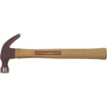 Stanley Hand Tools 51-616 13-1/4" 16 Oz Curved Claw Nail Hammer Wood Handle