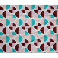 thumbnail image 4 of oneOone Polyester Lycra Fabric Circle Geometric Print Fabric By Yard 56 Inch Wide, 4 of 4