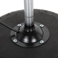 thumbnail image 5 of Round Stool with Lines Rotation Bar Stool Black, 5 of 5