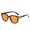 Black Orange, variant on Snake Eyewear, Vintage Cat Eye Sunglasses