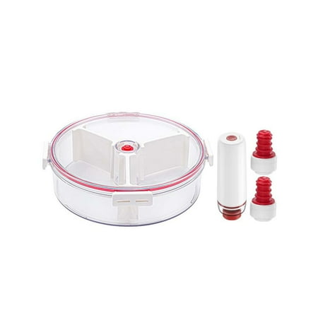 

Dried Fruit Tray Airtight Box Candy and Nut Serving Platter for Dessert Home