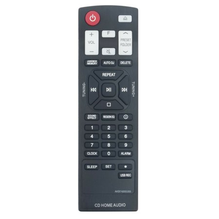 AKB74955355 Replace Remote for LG Stereo System CJ88 OM4560 OM7560 CM4590 CJS45F