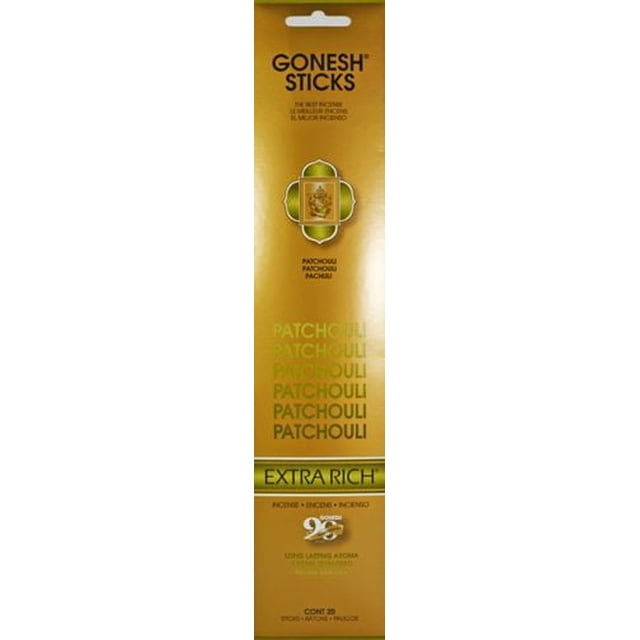 Gonesh Incense Sticks - Patchouli