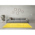 thumbnail image 3 of Ahgly Company Indoor Rectangle Persian Yellow Traditional Area Rugs, 7' x 10', 3 of 4