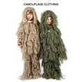 thumbnail image 2 of Braveheart Camouflage Children Suit Outdoor Hunting Kids Clothing Top Pant Cap Rope Storage Bag Set, Desert, 155cm Height Under, 2 of 4