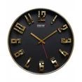 thumbnail image 1 of Reloj De Pared Steiner Análogo con Numeros En Relieve 30cm Golden & Black, 1 of 4