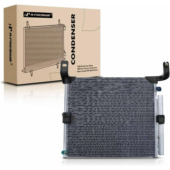 A-Premium Air Conditioning A/C Condenser Compatible with 2016-2021 Toyota Tacoma 2.7L 3.5L