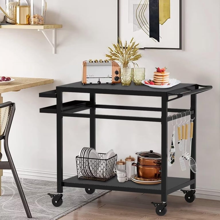 SEMOPRUS Grill Table, 32"x20" Outdoor Prep Cart photo 3
