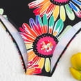 thumbnail image 6 of lnmuld Kids Swimsuits 2 Piece Tankini Bikini Set Cute Animal Floral Print Summer Swimwear Top and Bottom Outfit for Beach Pool Color:Multicolour,Size:7-8 Years, 6 of 7