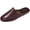 Burgundy, variant on Men's House Slippers Scuff Classic Comfort Soft Padded LoaferIndoor