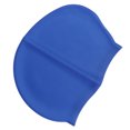 thumbnail image 1 of Bathing , Non Slip Protective Soft Elastic Comfortable Sport Head Cover Silicone  For Long Hair Blue, 1 of 8