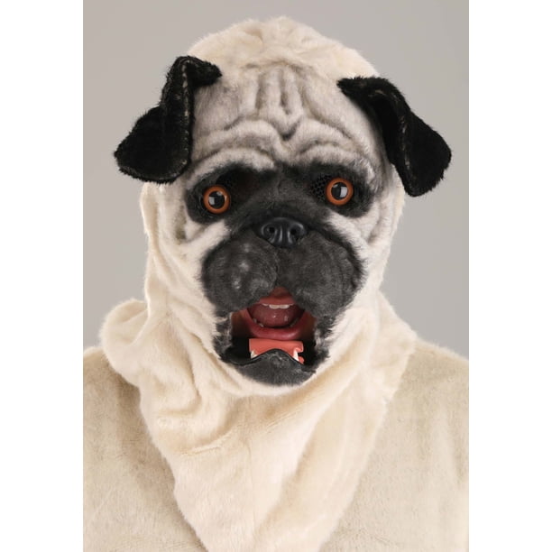 Pug Mouth Mover Costume Walmart Business Supplies