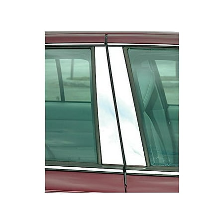 Chrome Pillar Post - Brite Chrome (P3085) Pillar Post Trim, Stainless Steel