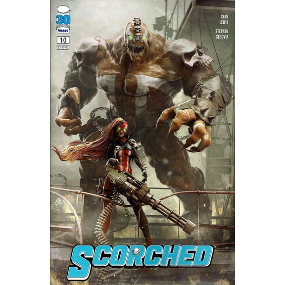 Scorched, The #10A VF ; Image Comic Book