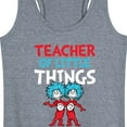 thumbnail image 3 of Dr. Seuss - Teacher Of Little Things - Women's Racerback Tank Top, 3 of 6
