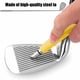 thumbnail image 4 of Herramienta de limpieza de palos de golf de acero inoxidable para planchas y cuñas - Limpiador portátil de ranuras con empuñadura ergonómica, 4 of 6