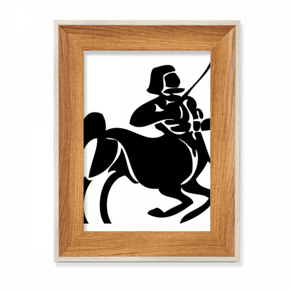 Constellation Sagittarius Zodiac Sign Desktop Wooden Photo Frame Display Picture Art Painting Multiple Sets
