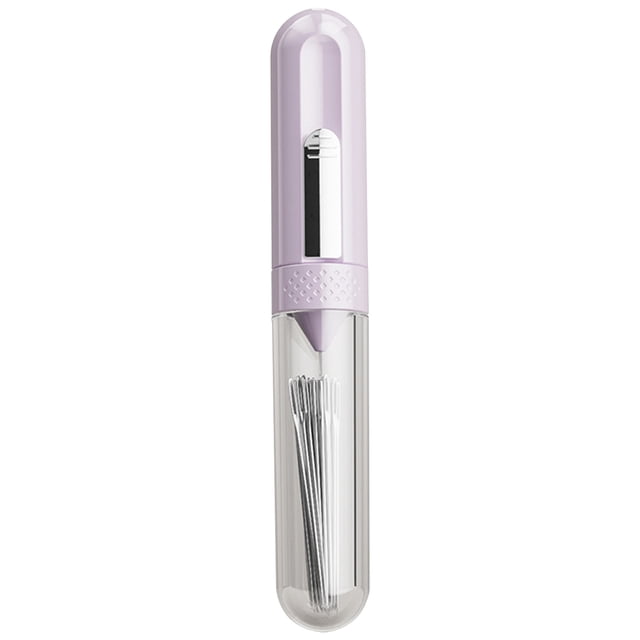 Upgrade 2 in 1 Needle Threader Seam Ripper for Elderly,2026 Needle Threaders Seam Rippers for Sewing,Needle Threading and Seam Kit Seam Ripper Tool for Sewing Enthusiasts (Purple)