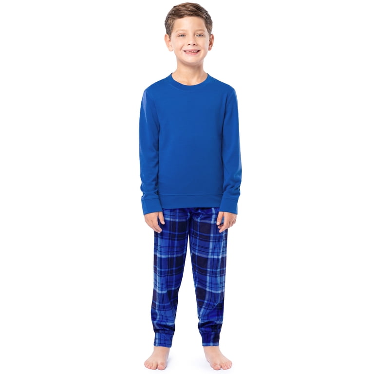 Fruit of the Loom Boys Long Sleeve Jogger Pajama Set photo 1