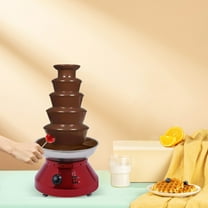 230W Commercial 5 Tier Chocolate Fountain 3L Hot Chocolate Fondue Tower Machine For Western Restaurants Buffet Dinner Wedding Celebrations