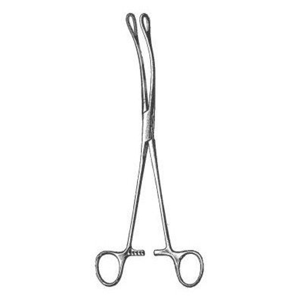 Forester Sponge Forceps 9.5" Curved Economy