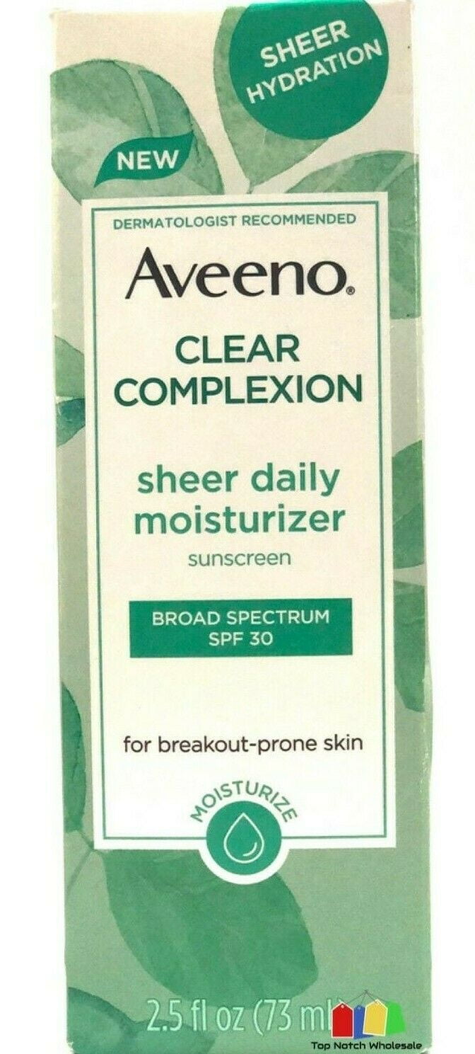 aveeno clear complexion spf 30