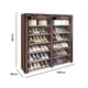 thumbnail image 3 of Estante Zapatero Organizador | Closet Armable para Calzado | Acero inoxidable | Closet para 36 Pares de Calzado | Tela Impermeable, 3 of 7