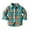 Blue, variant on Toddler Button down Boys Shirt Plaid Collared Long Sleeve Shirts Lightweight Boys Fall Jacket 2-3 Years Boy Shirts