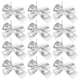 thumbnail image 2 of 24 colgantes decorativos navideños con lazos brillantes para árbol de Navidad, 2 of 7