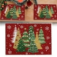 thumbnail image 2 of Clode Christmas Placemats Table Placemats 12x18 In Seasonal Table Mats Decoration Winter Xmas Holiday Placemats Decoration for Home Dining Room Disposable Place Mats Indoor Dining Baby, 2 of 7