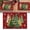 AX, variant on Christmas Placemats, 12x18 Inch Faux Linen Heat Resistant Table Mats, Washable Festive Snowflake Xmas Dining Decor for Family Present, bldnkj