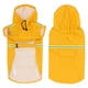 thumbnail image 4 of Apuakthei - Chubasquero impermeable ajustable con capucha para perros, impermeable reflectante para perros pequeños, medianos y grandes, 4 of 5
