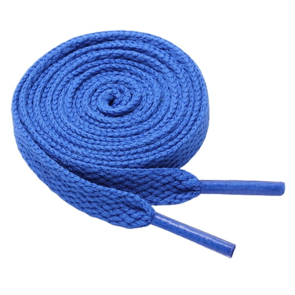 Fusipu 1 Pair Sneaker Shoelaces Wear-resistant Knitted Solid All Match Shoe Laces for Bag