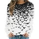 thumbnail image 3 of Ailaofu Spooky Season Sweatshirts Halloween Sweatshirt Women - Halloween Graphic Crewneck Tops Casual, 3 of 5