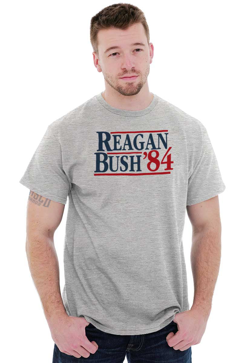 Details about   Reagan Bush 1984 Small Tee Shirt NOS