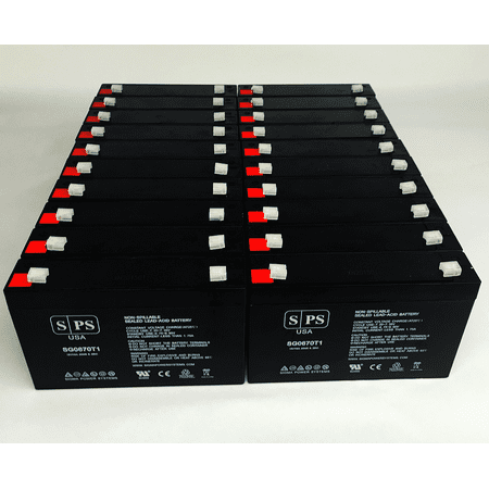 SPS Brand 6V 7 Ah Replacement Battery for Makita 9.6v BMR100, 9120, 6222D, 6260D, 6226D (24 (Makita Ls1016l Best Price)